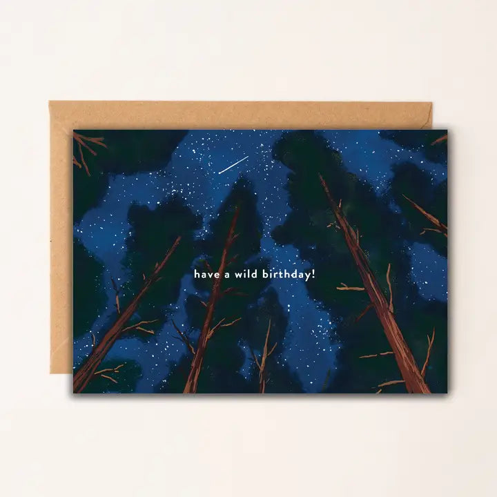 Wild Birthday Forest Card