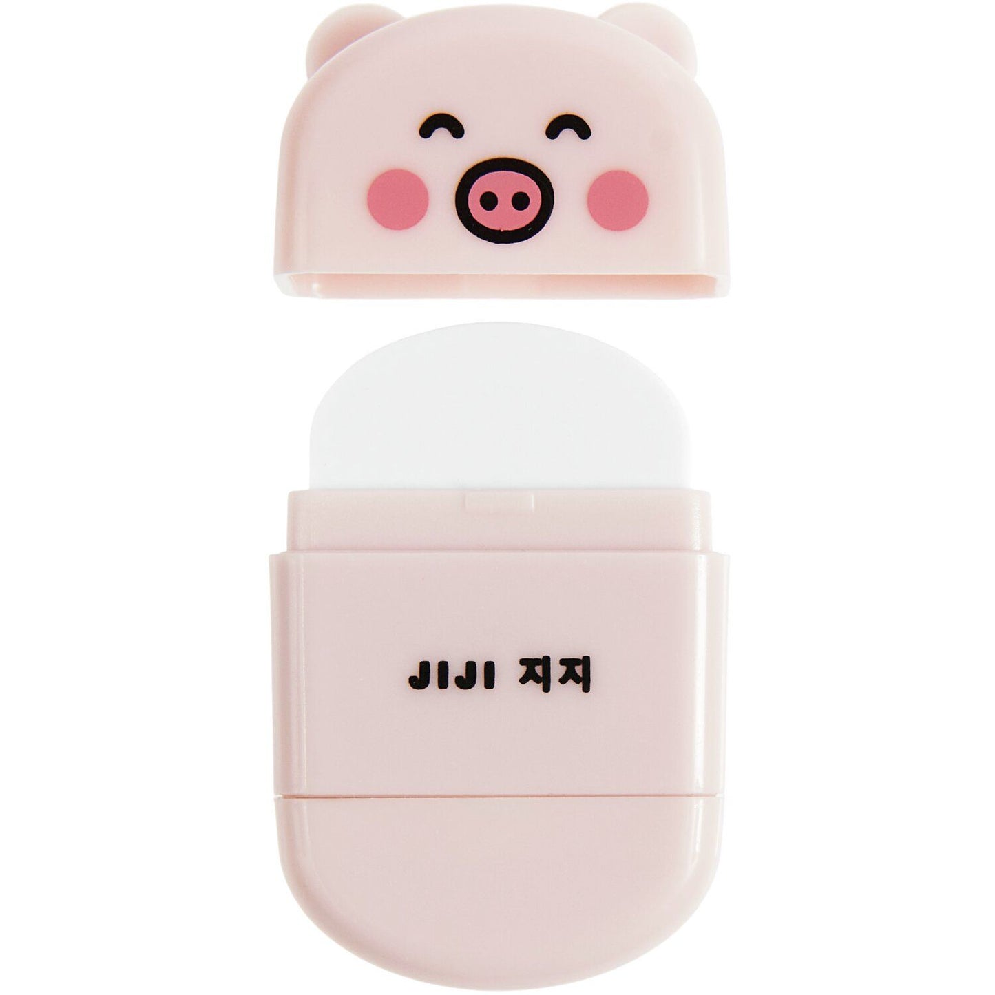 Pig sharpener with eraser