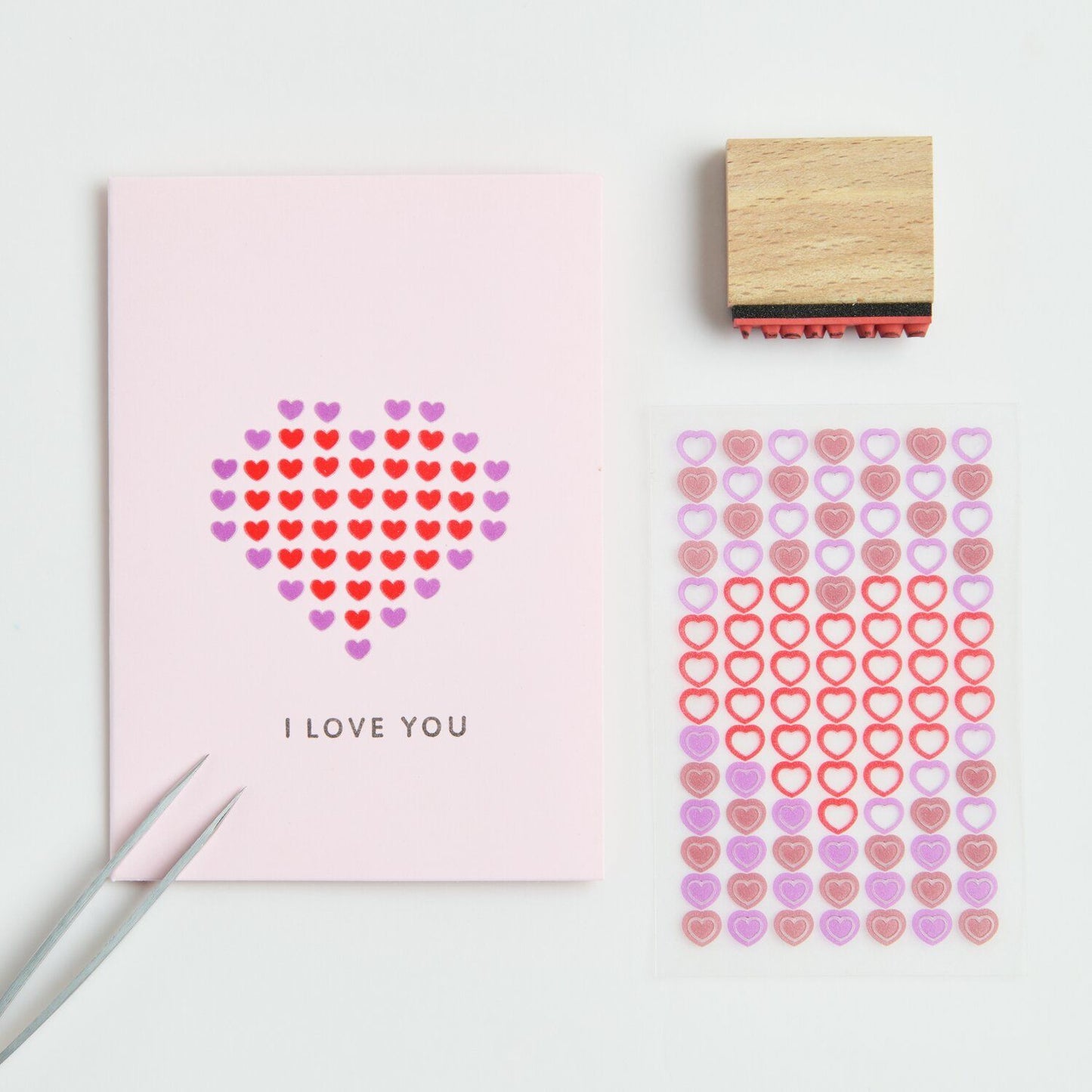 Mini Heart Stickers