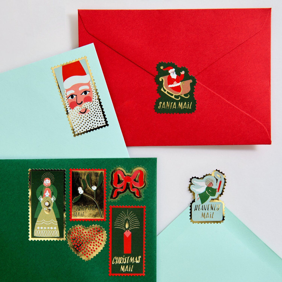 Christmas Advent sticker roll