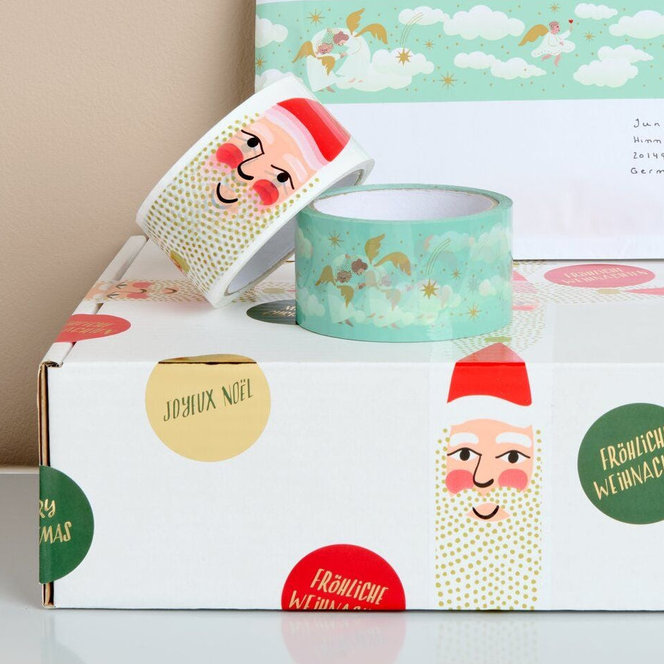 Santa Parcel Tape
