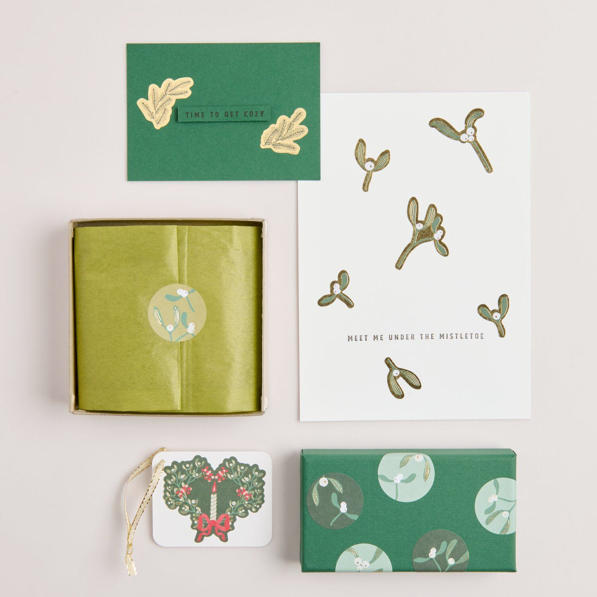 Mistletoe stickers