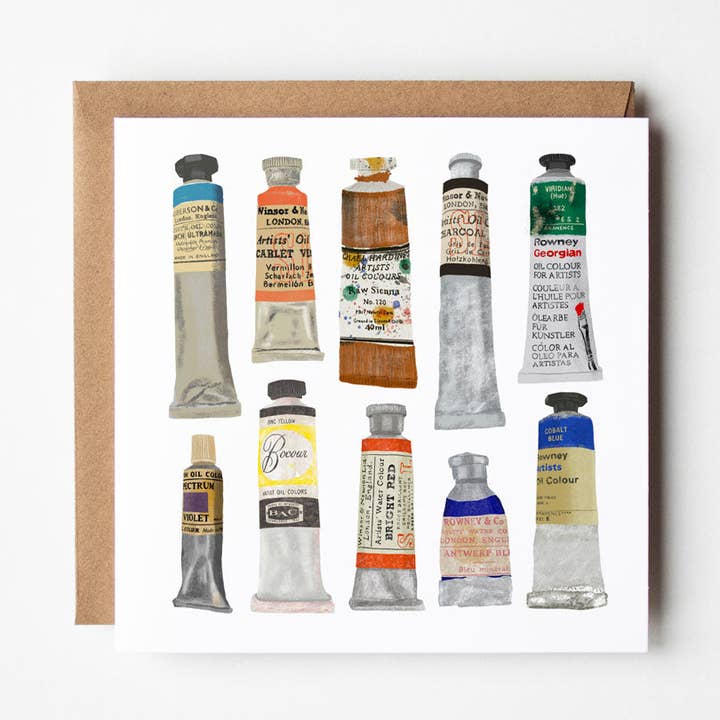 Painter's Palette card
