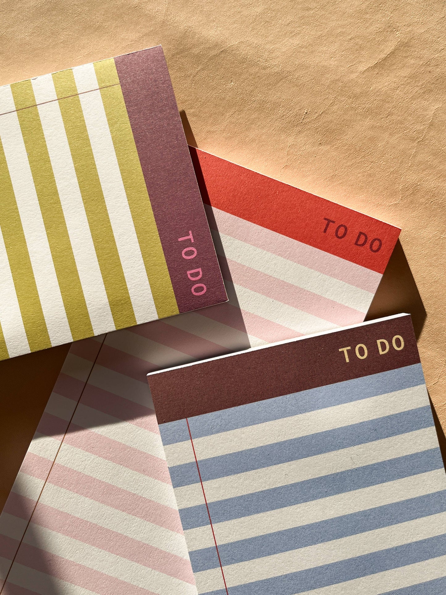 Striped To-Do List Pad