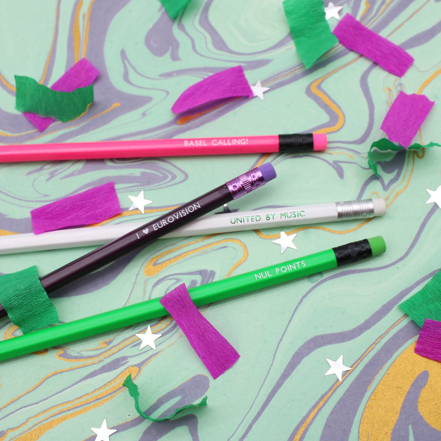 Eurovision 2025 Pencils Gift Set