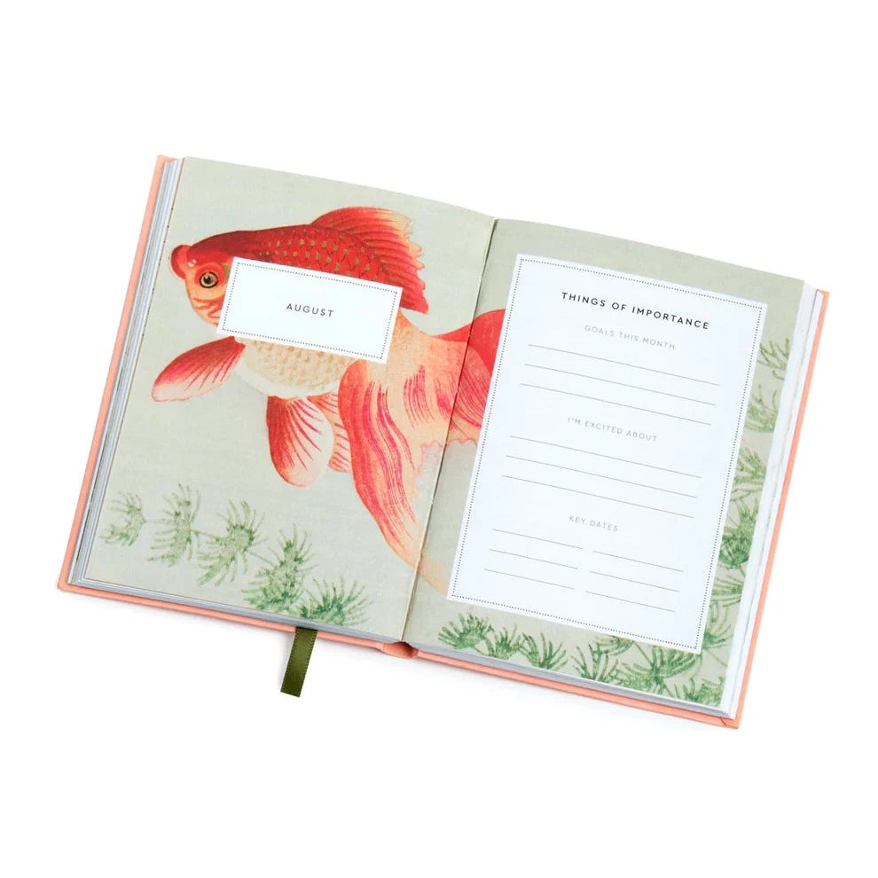 A 2025 diary from Pencil Me In stationery shop.