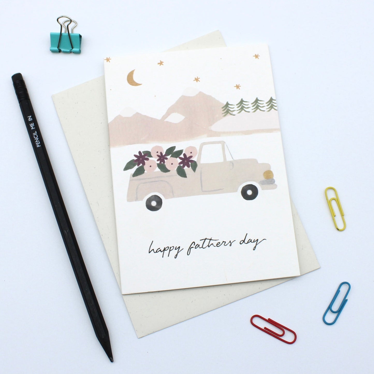 Happy Father's Day Truck card
