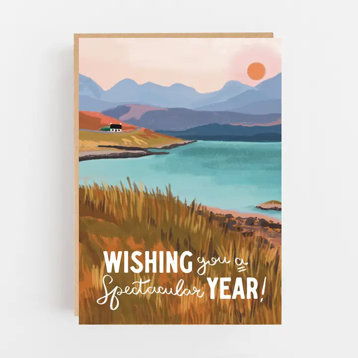 Spectacular New Year card