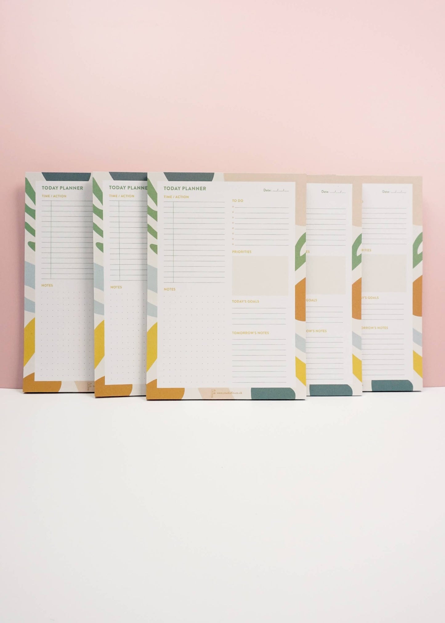 A5 Daily Planner Pad