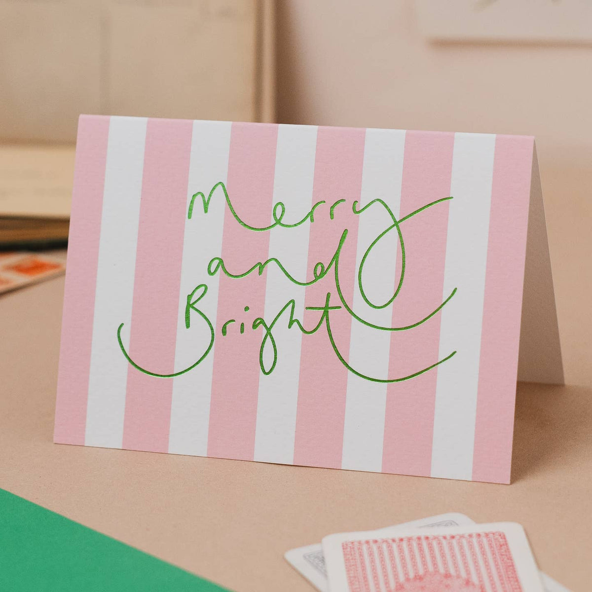 Merry & Bright card