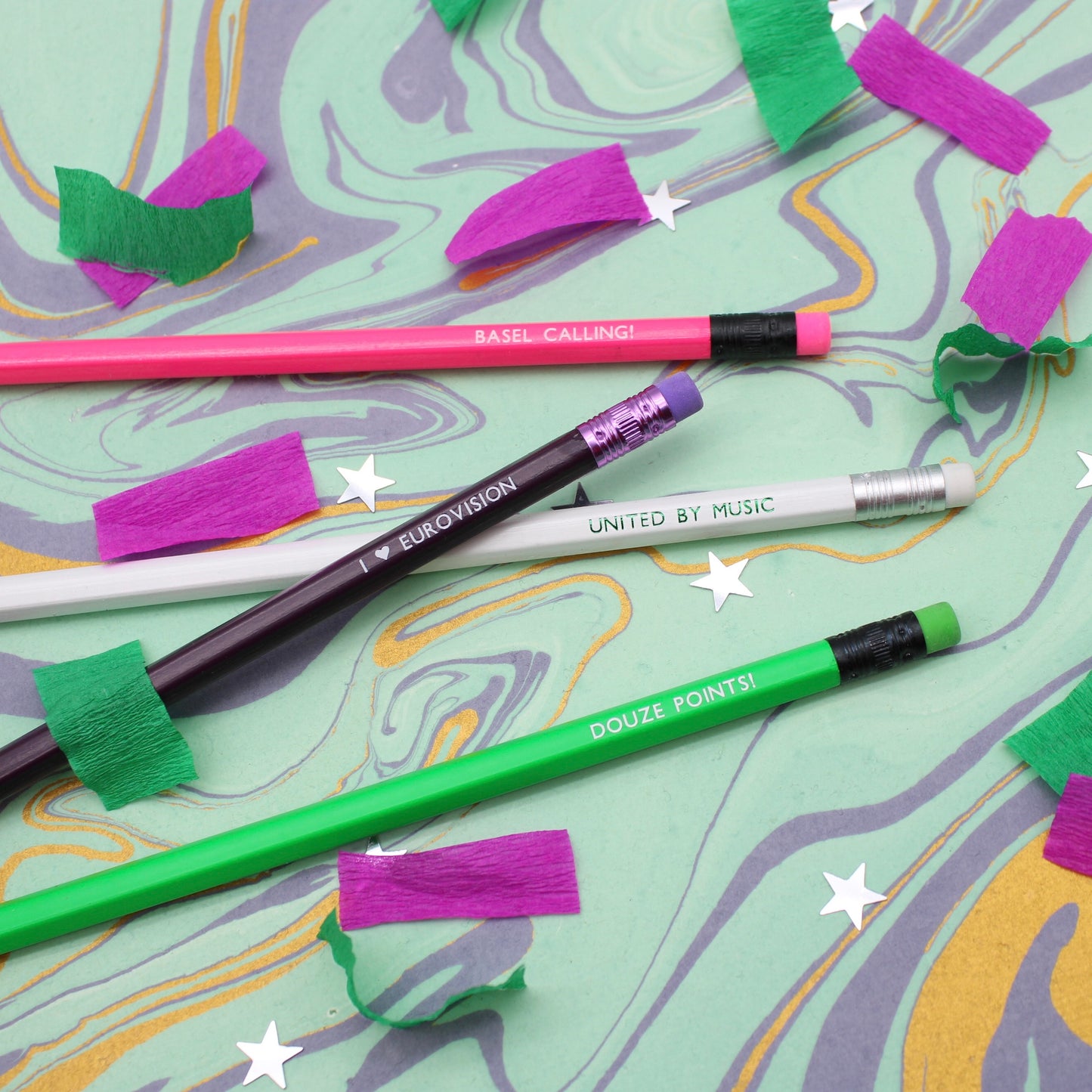 Eurovision 2025 Pencils Gift Set