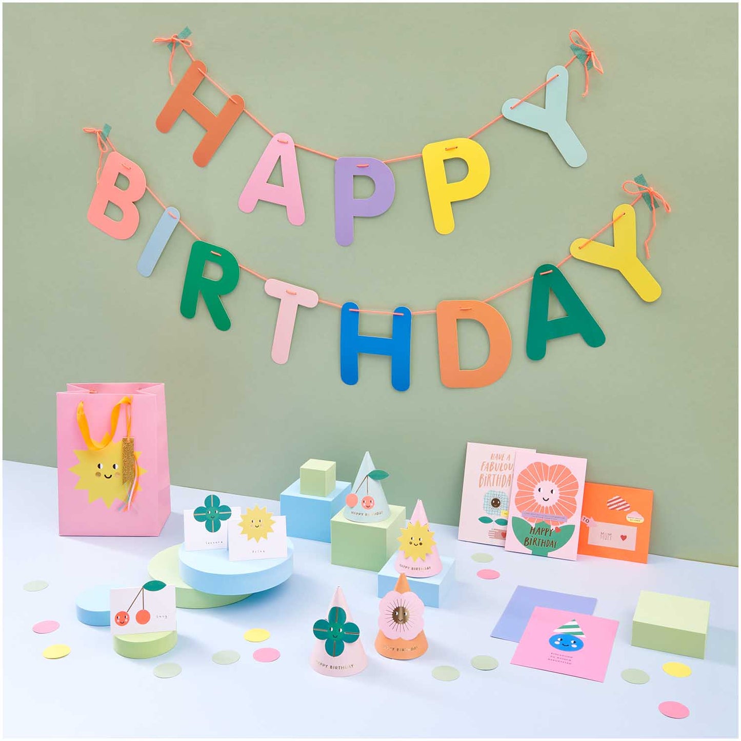 Happy Birthday Party Banner