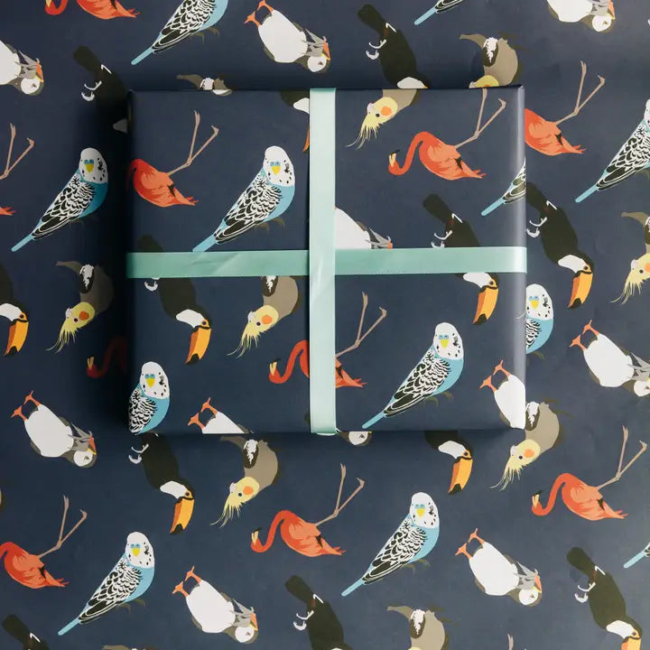 Bird Watching Wrapping Paper