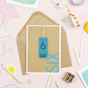 Age 6 Keepsake Card