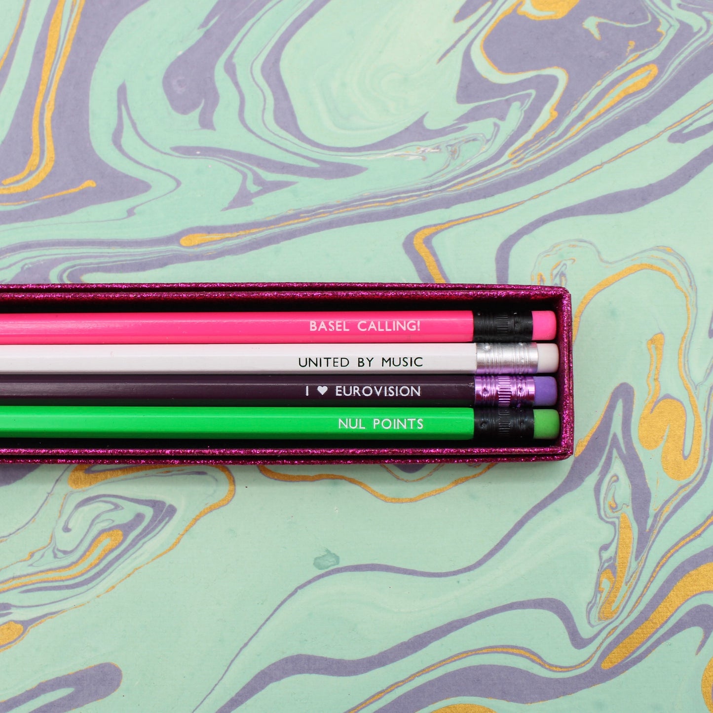 Eurovision 2025 Pencils Gift Set