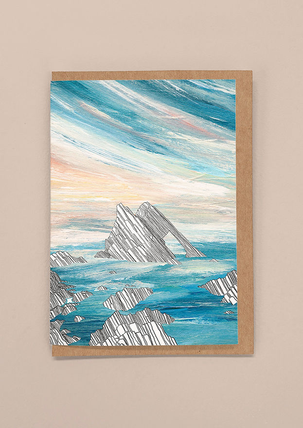 Bow Fiddle Rock card