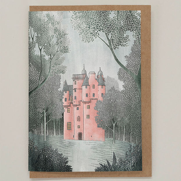 Craigievar Castle card