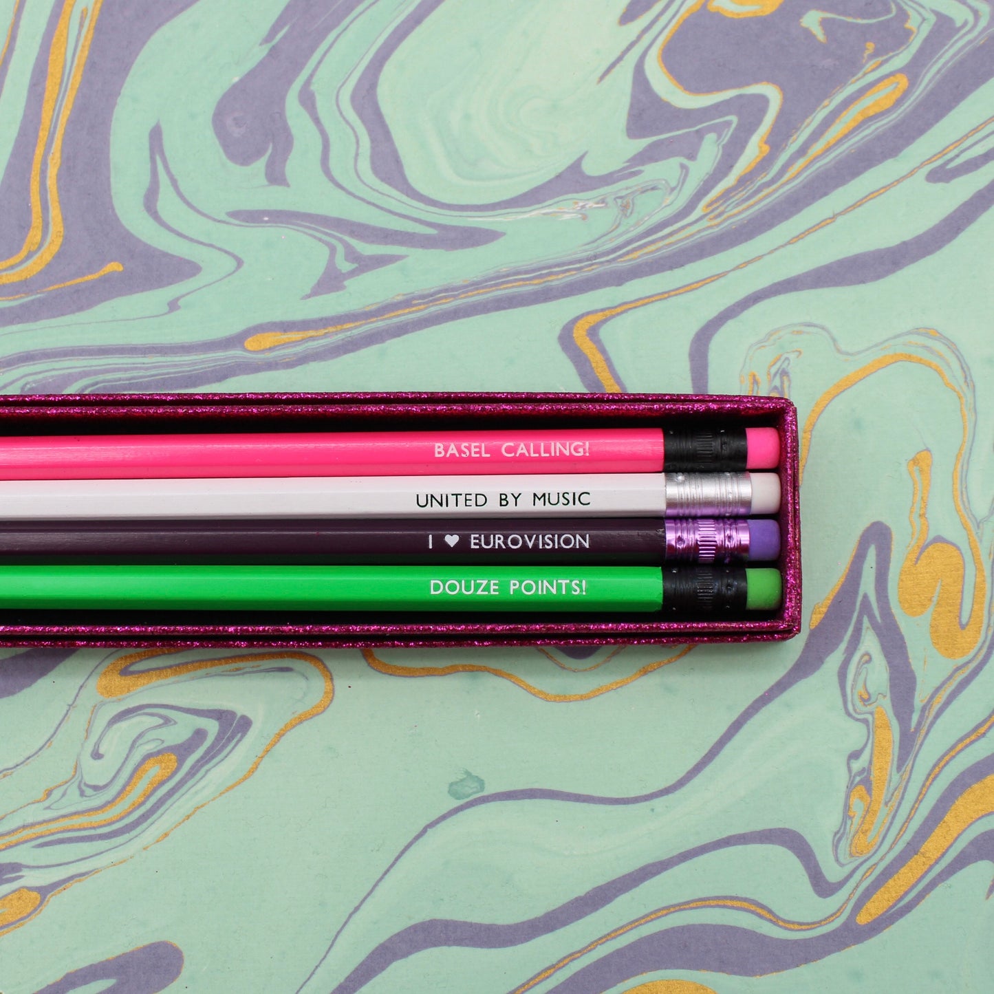 Eurovision 2025 Pencils Gift Set