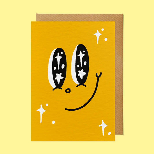 Big Twinkle Smile card