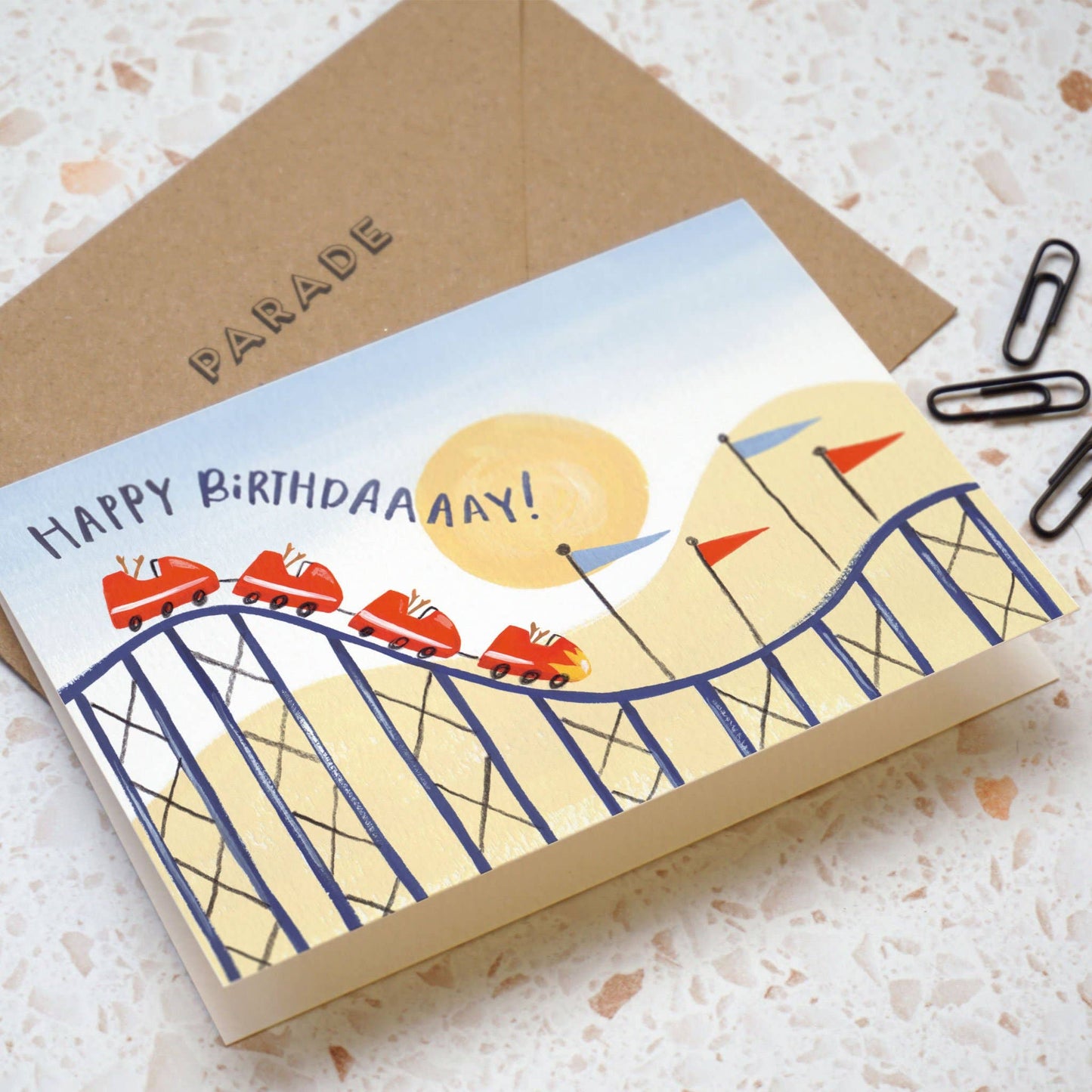 Rollercoaster Card