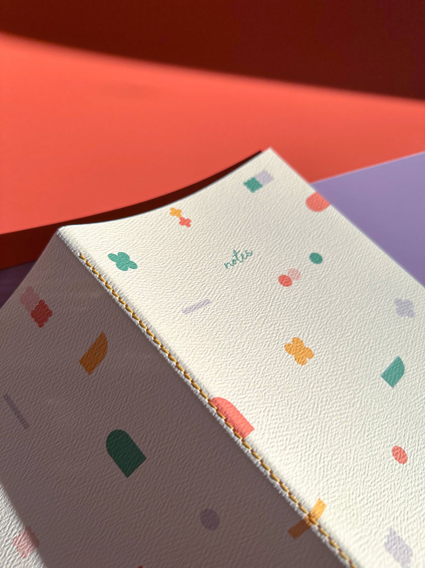 Minimal Shaped Patterned Notebook