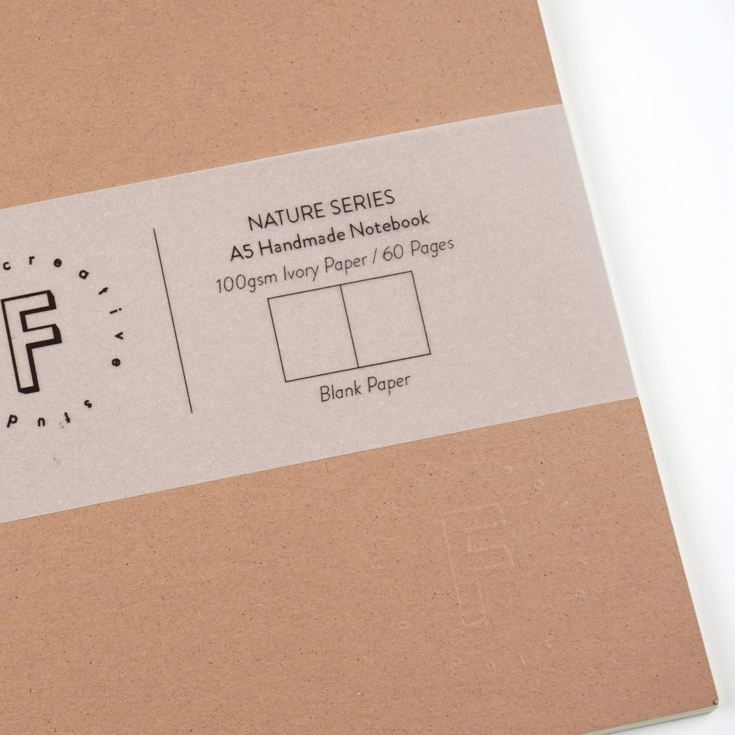 Plain Notebook - Almond