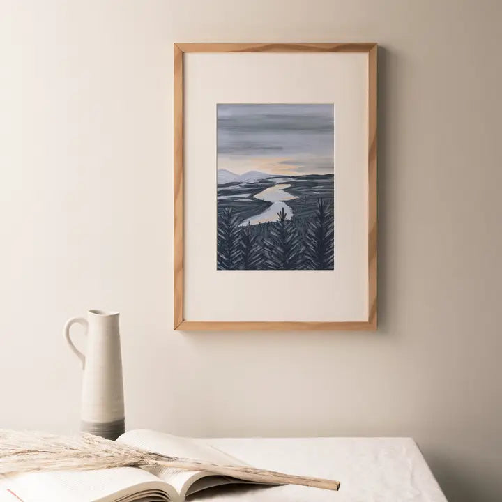 An A4 print from the Pencil Me In stationery shop.