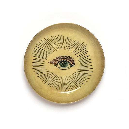 An eye enamel tray from the Pencil In stationery shop.