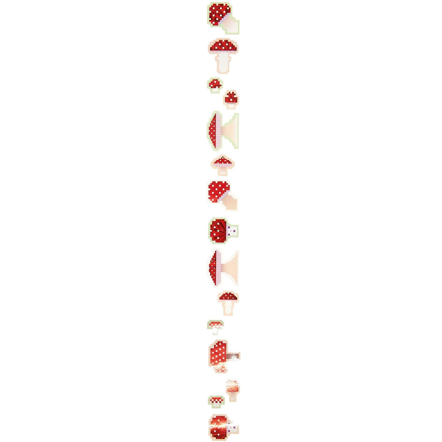 Mini Mushroom sticker roll