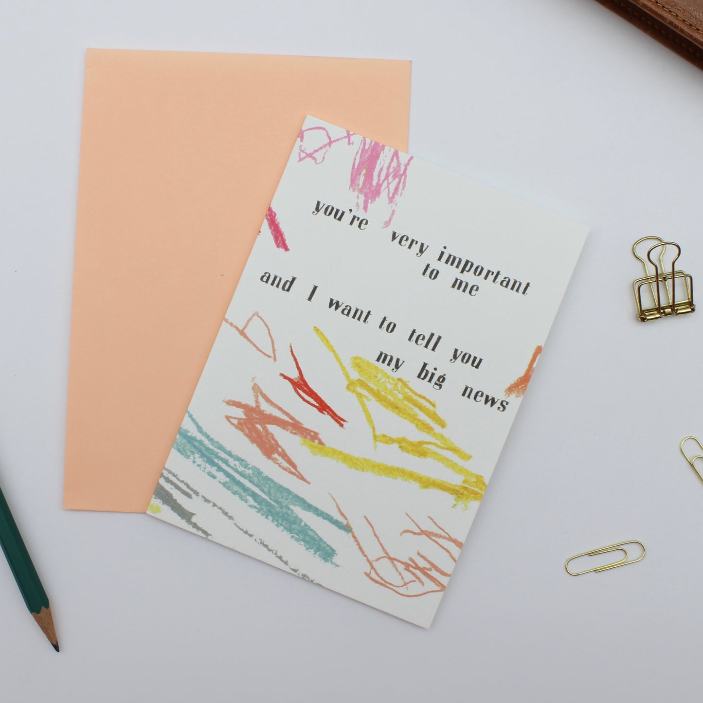 You're Very Important to Me card