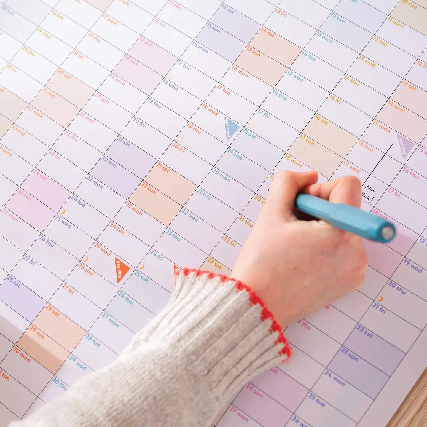 2026 Wall Planner - Portrait