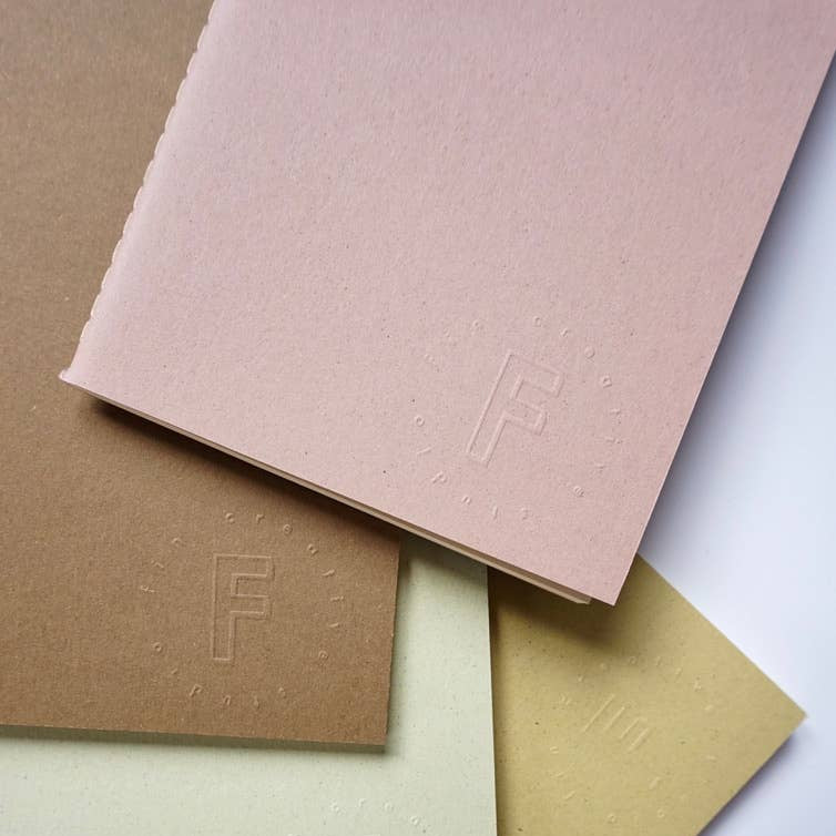 Plain Notebook - Almond