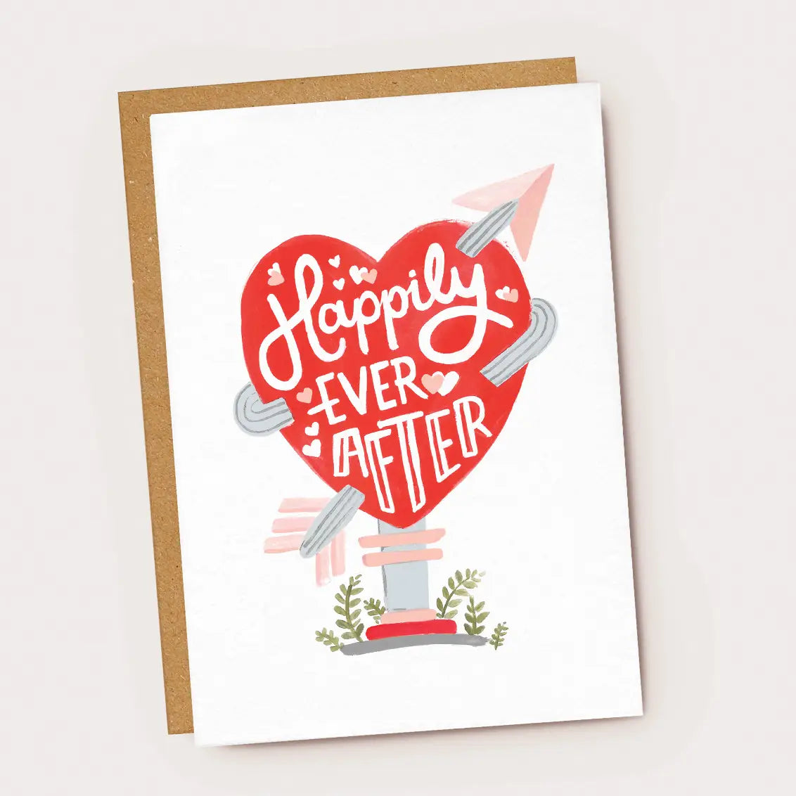 Retro Billboard Wedding Card