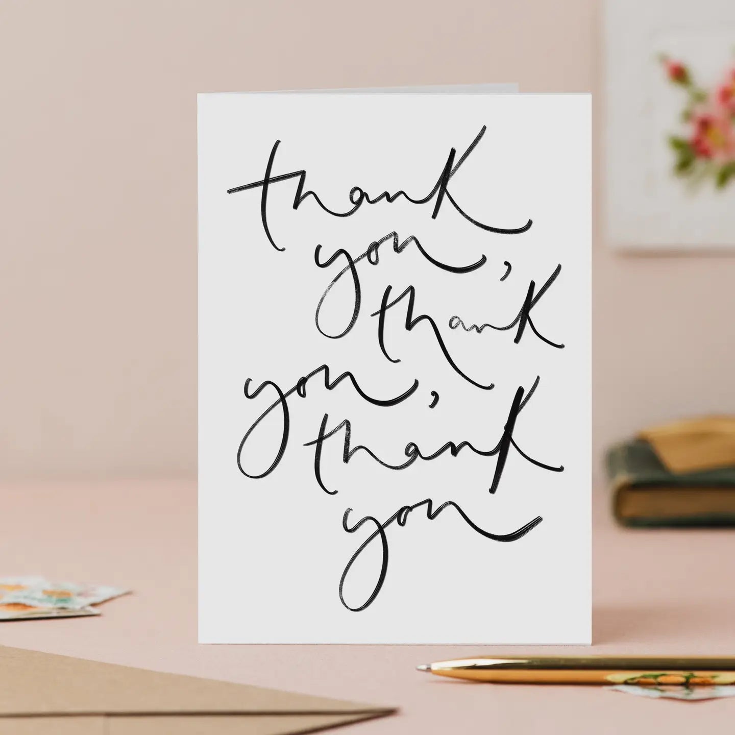 Thank You, Thank You, Thank You Appreciation Card