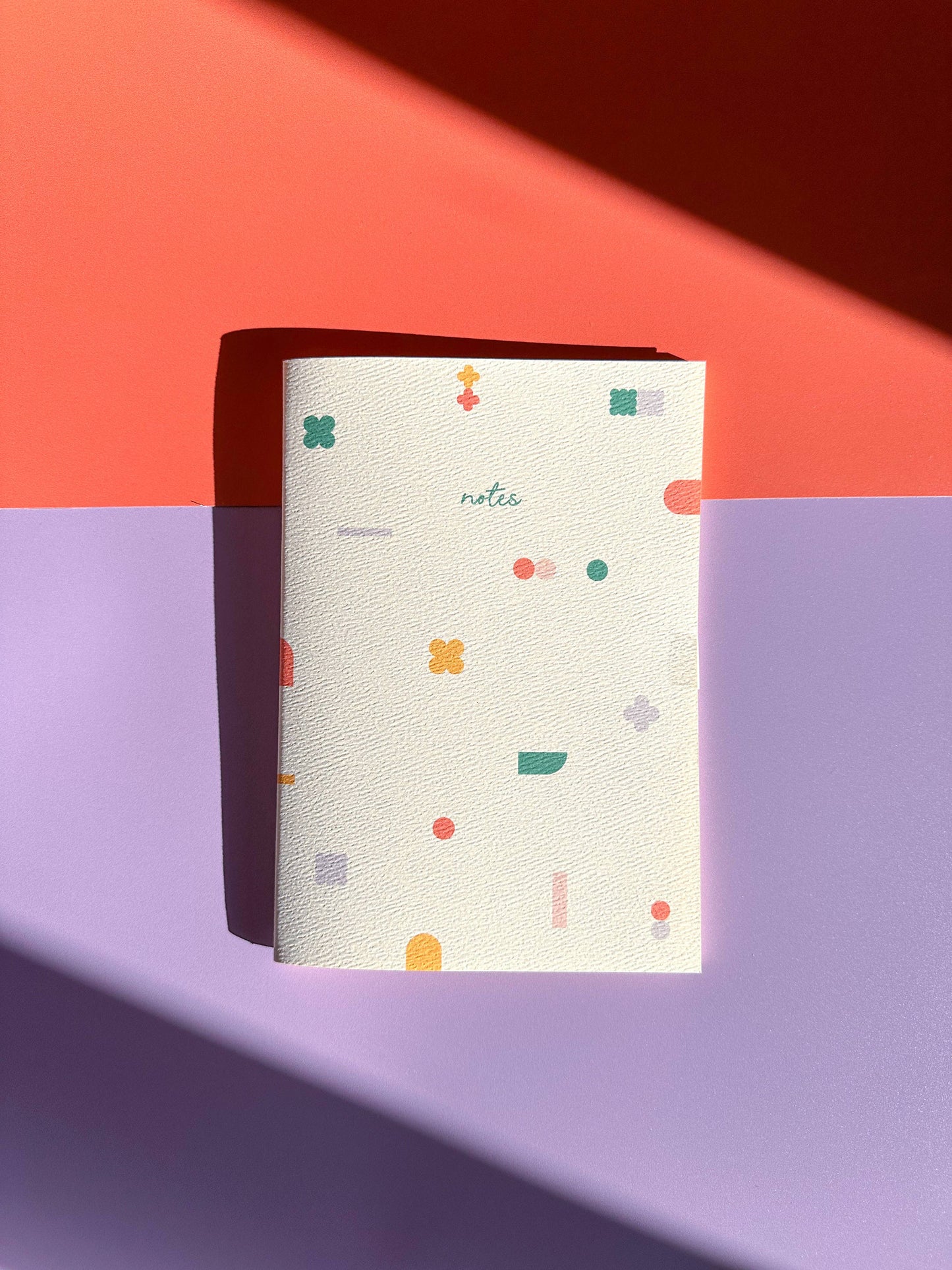 Minimal Shaped Patterned Notebook