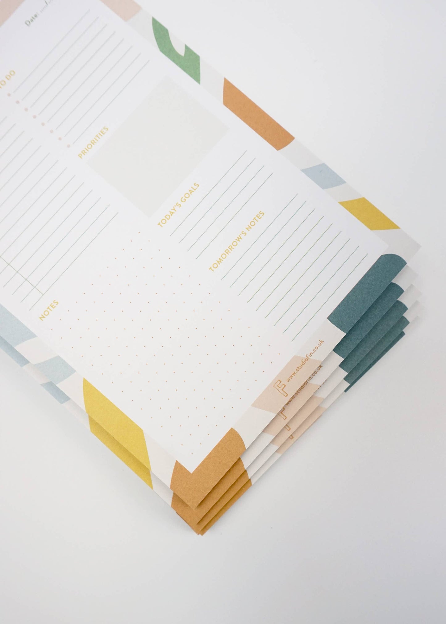 A5 Daily Planner Pad