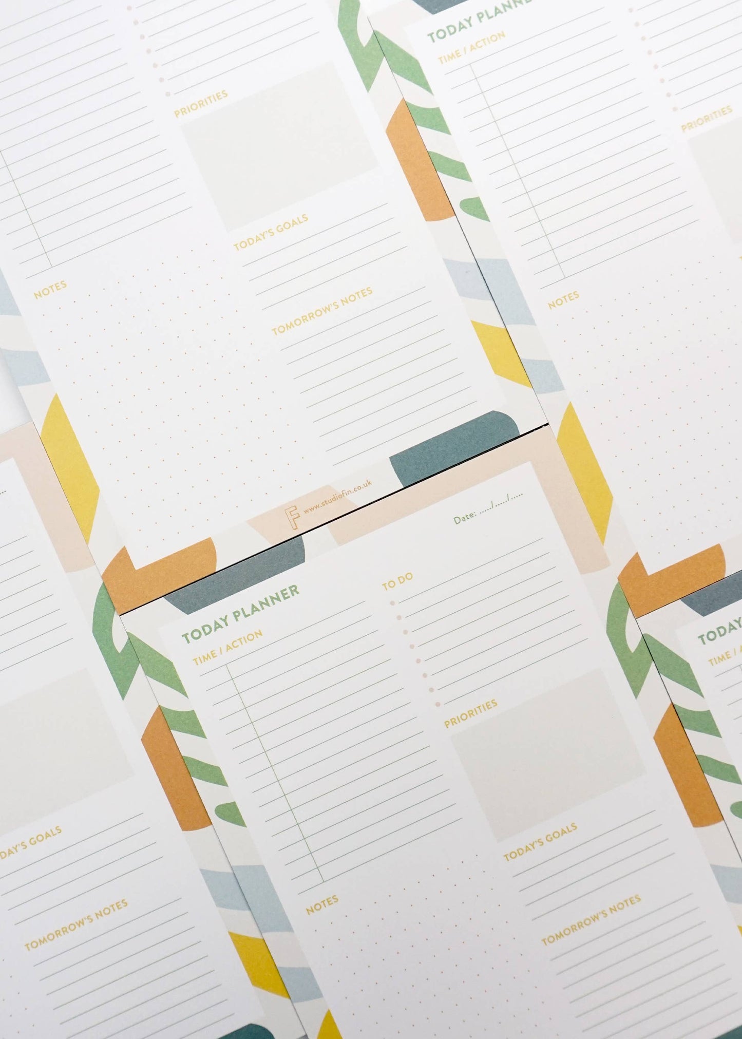 A5 Daily Planner Pad