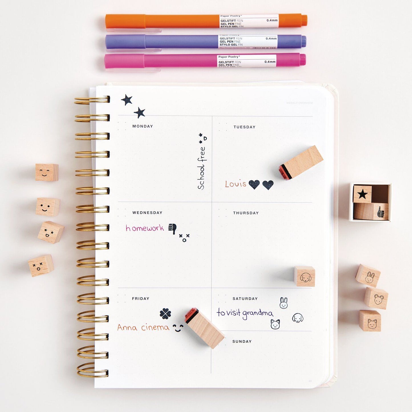 Mini Stamp Set - Animal Set