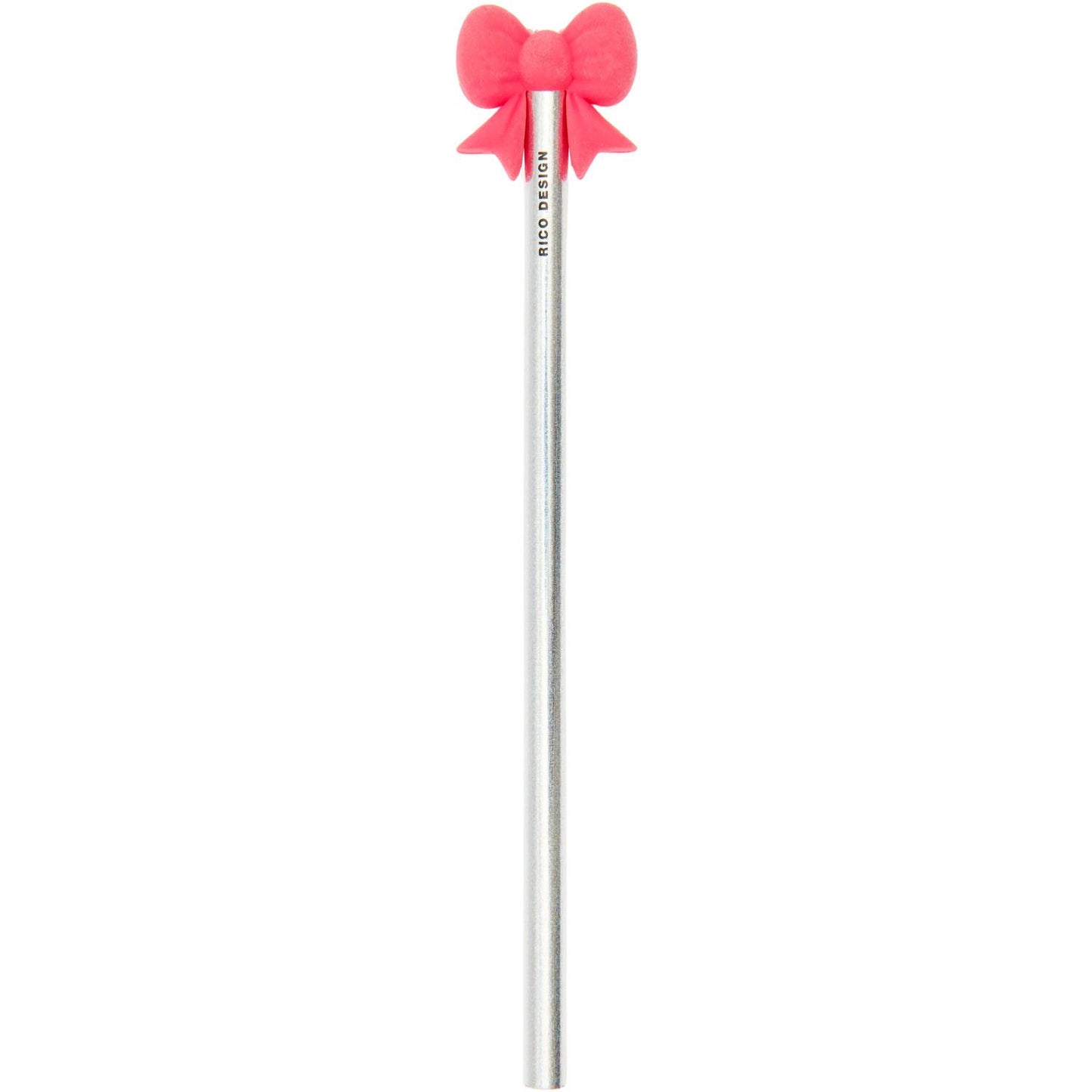 Pencil with bow eraser - 3 colours