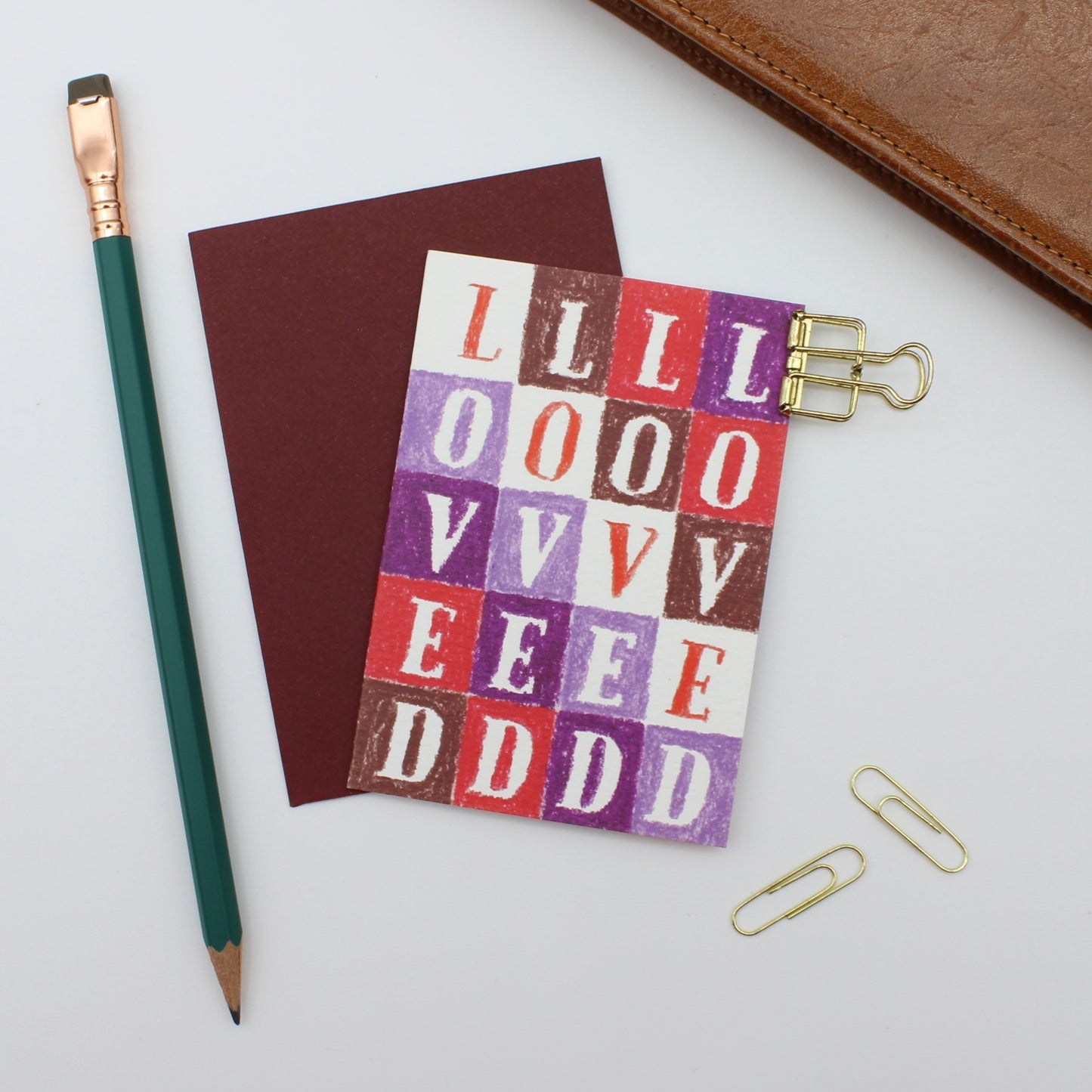 Loved mini card