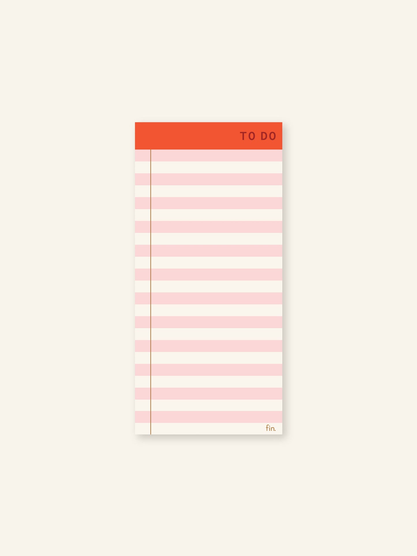 Striped To-Do List Pad
