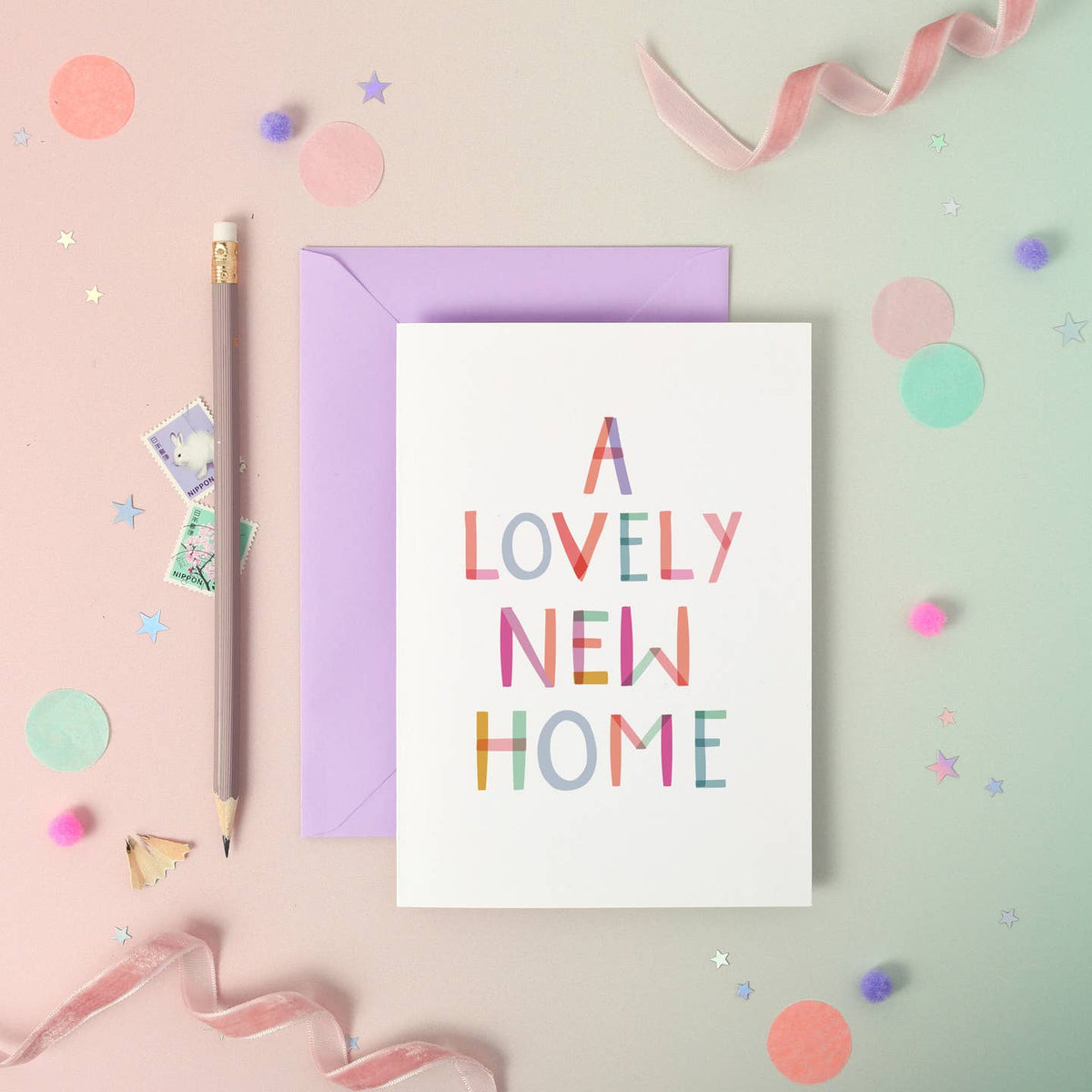 Lovely New Home card