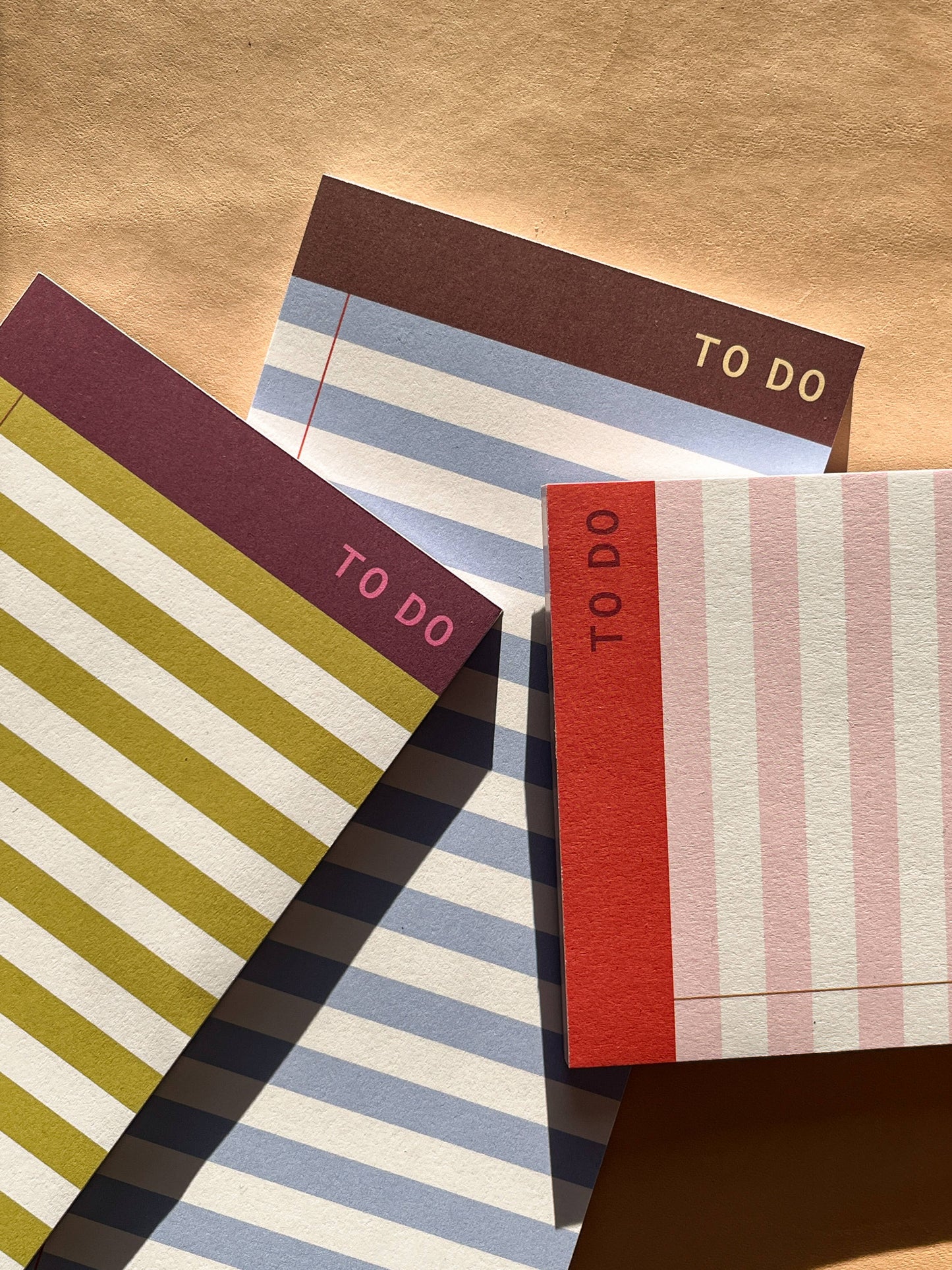 Striped To-Do List Pad