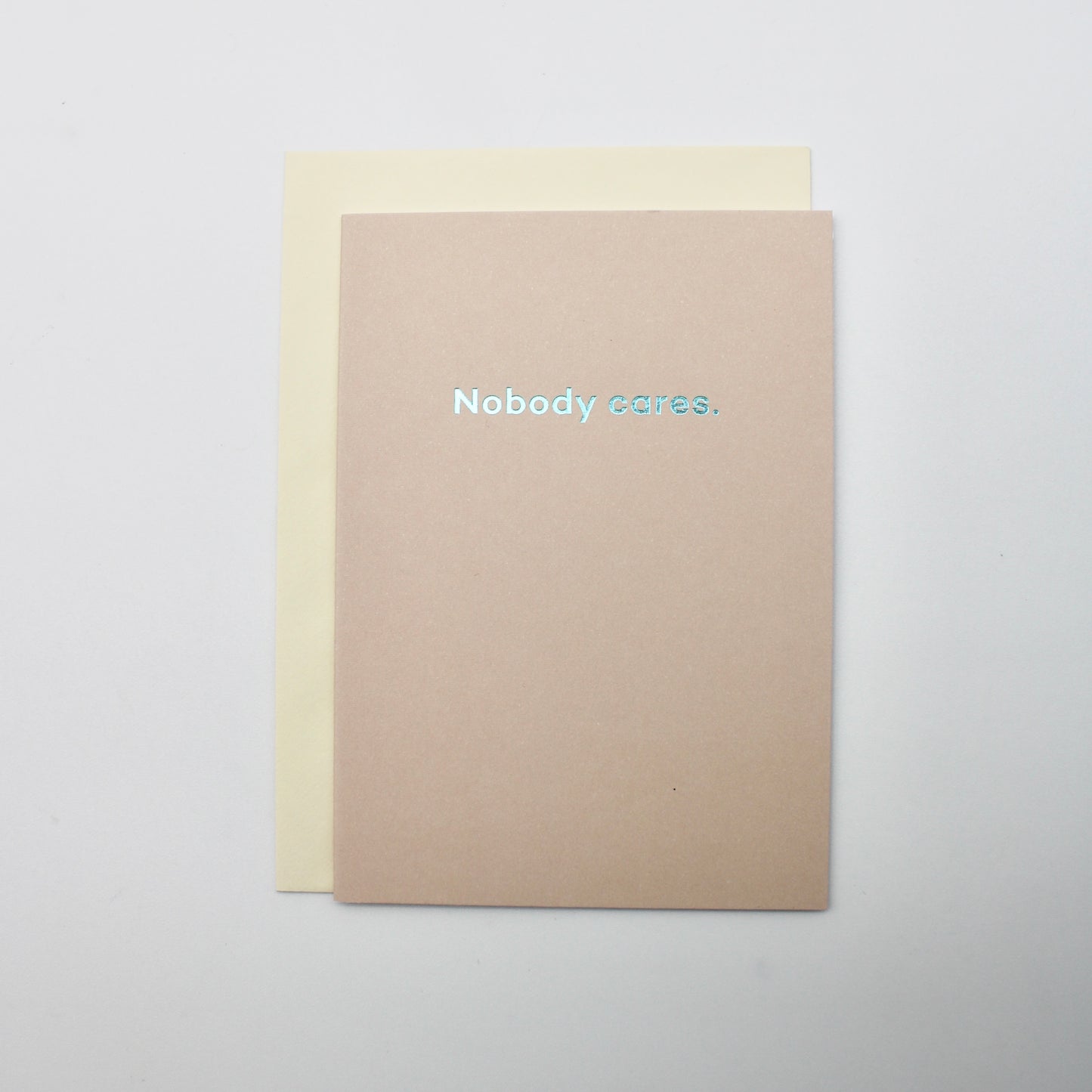 Nobody cares.