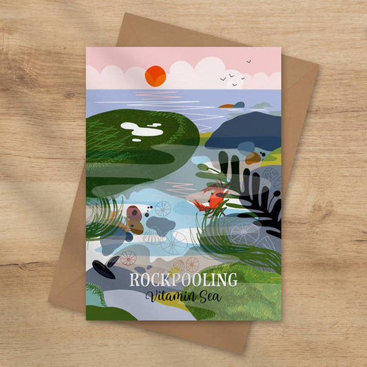 Rockpooling Vitamin Sea Card