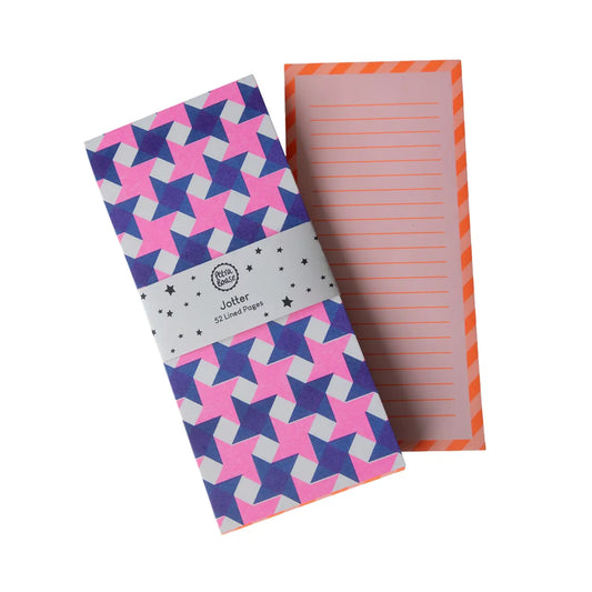 Riso jotter/list pad - purple