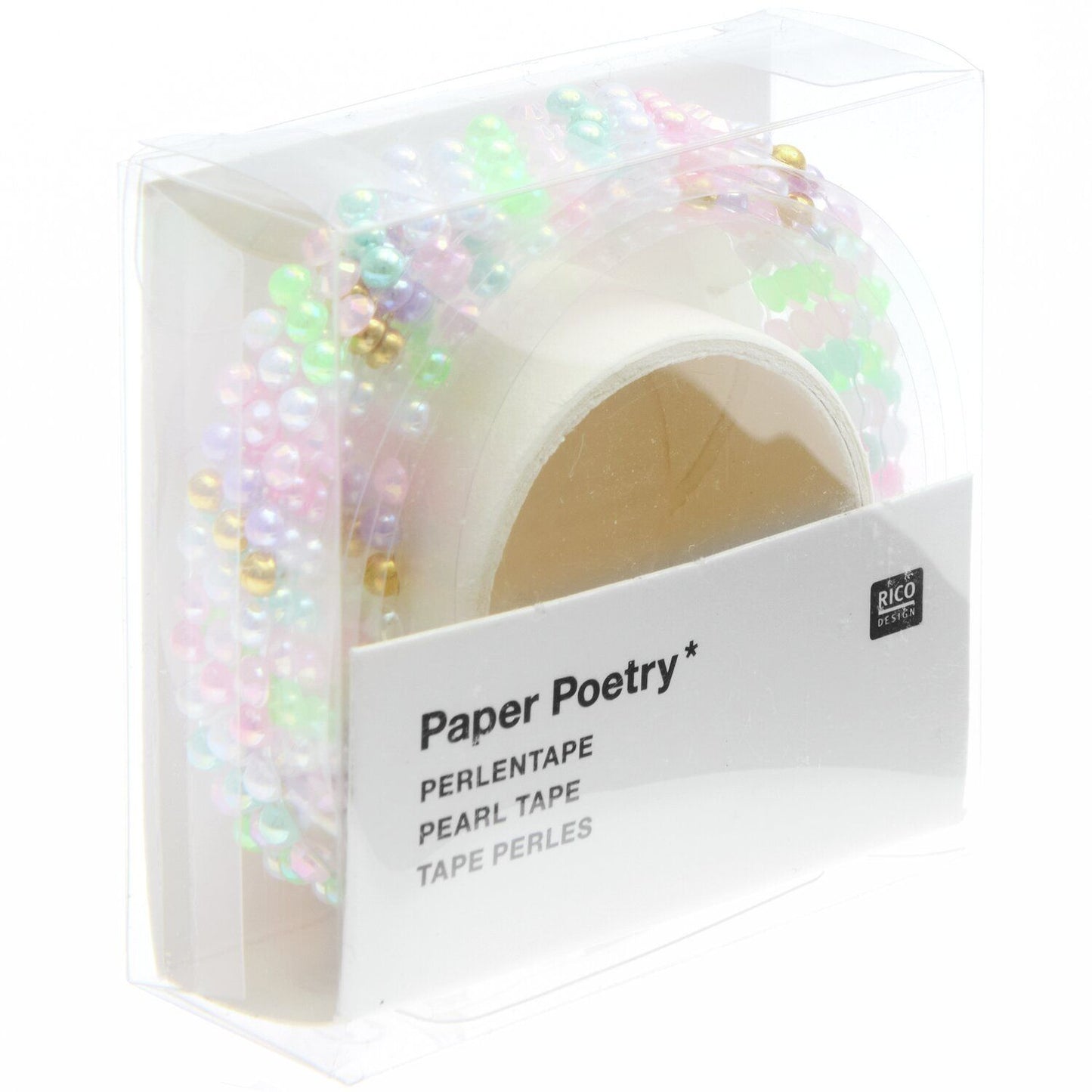 Multi colour Pastel Beaded Tape
