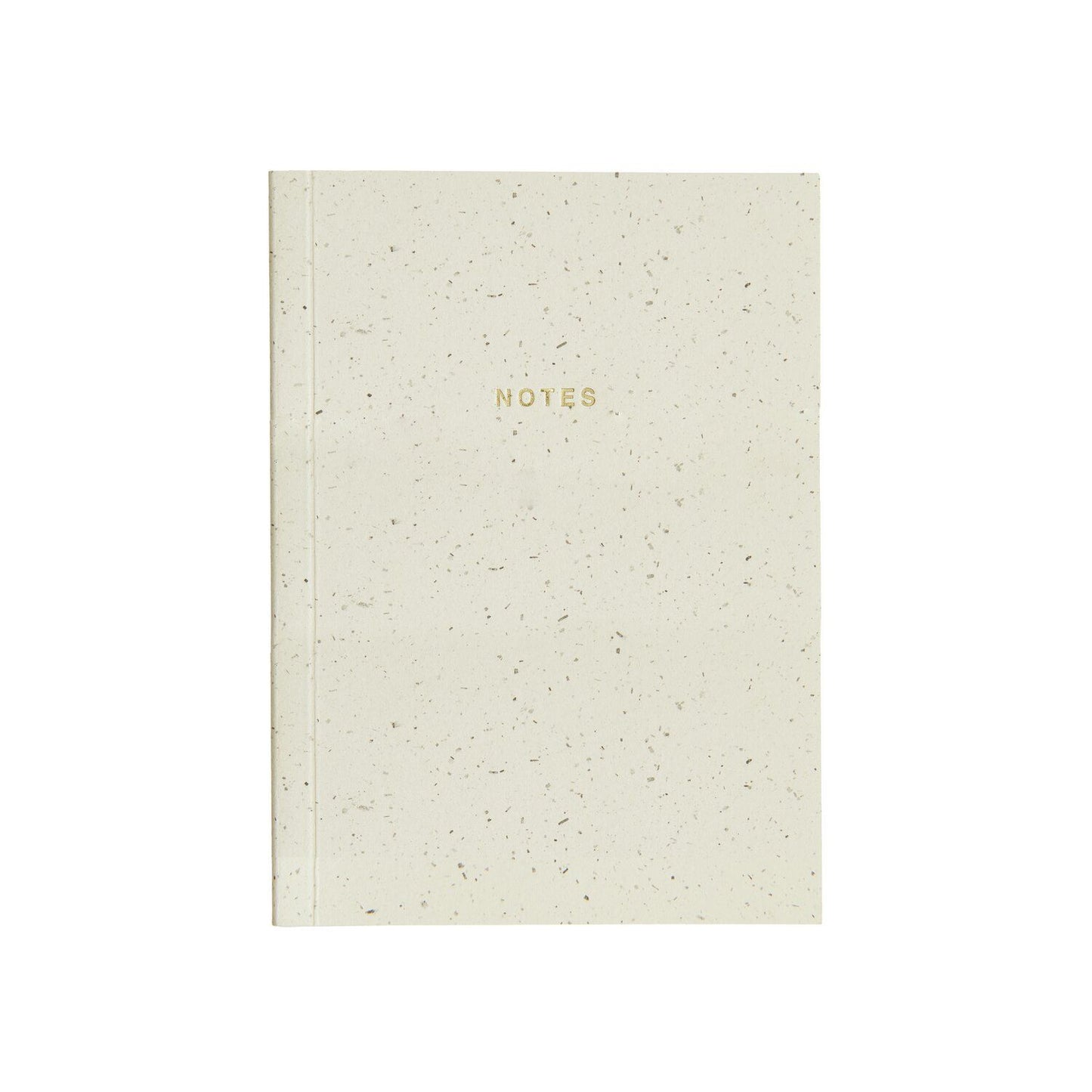 A ivory notebook with 'NOTES' text on the front from the Pencil Me In stationery shop.