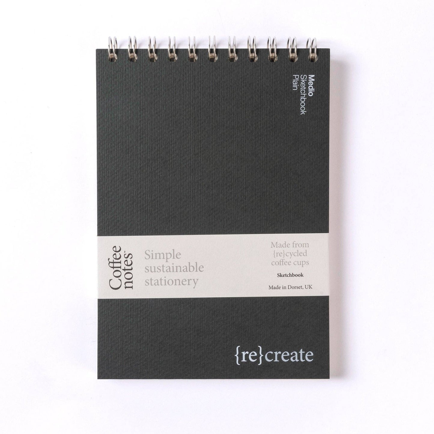 A forest coloured A5 sketchbook from the Pencil Me In stationery shop.