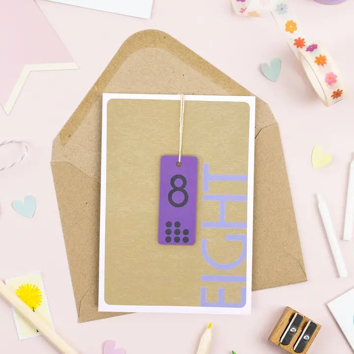 Age 8 Keepsake Card